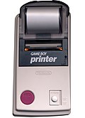 打印照相机卡照片的Game Boy Printer